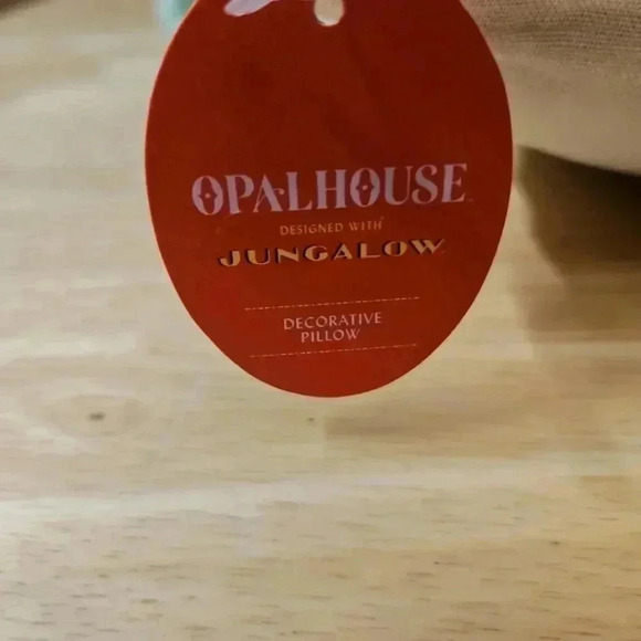 Opal House Decorative Pillow with Green Lizards - Picture 12 of 13